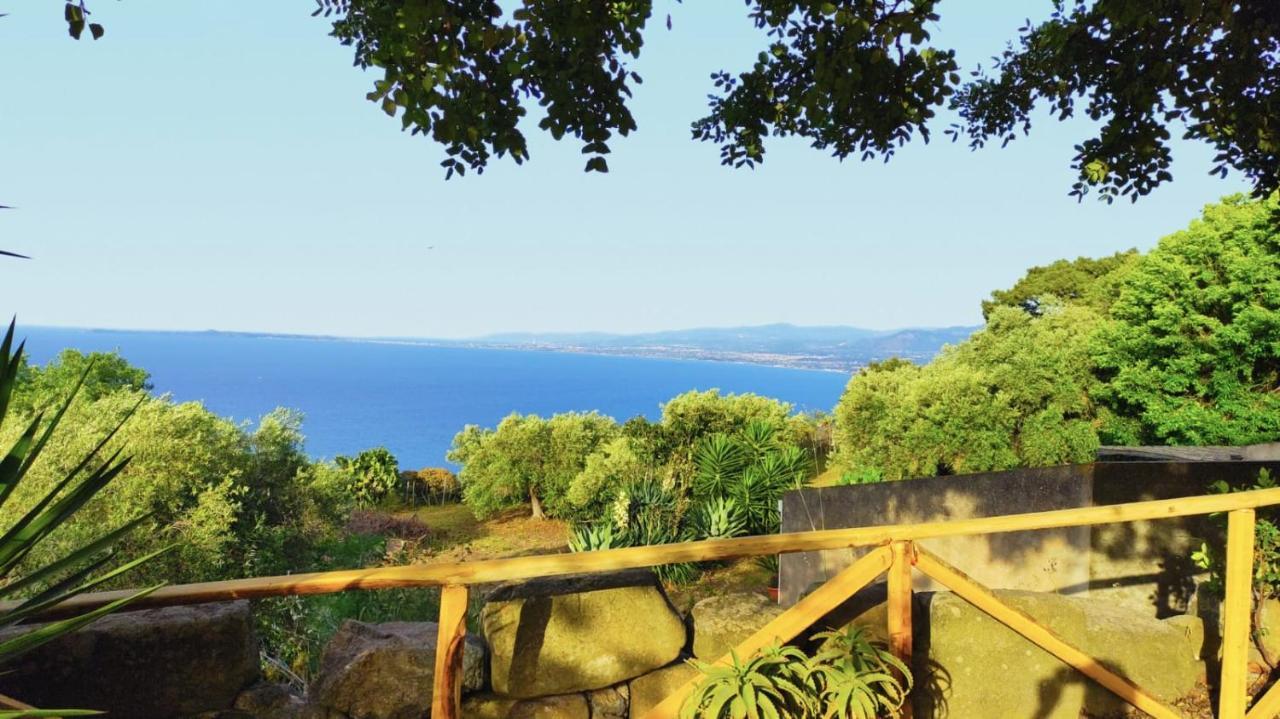 A Casa Di Peppino Villa Greco Tyndaris Exteriör bild
